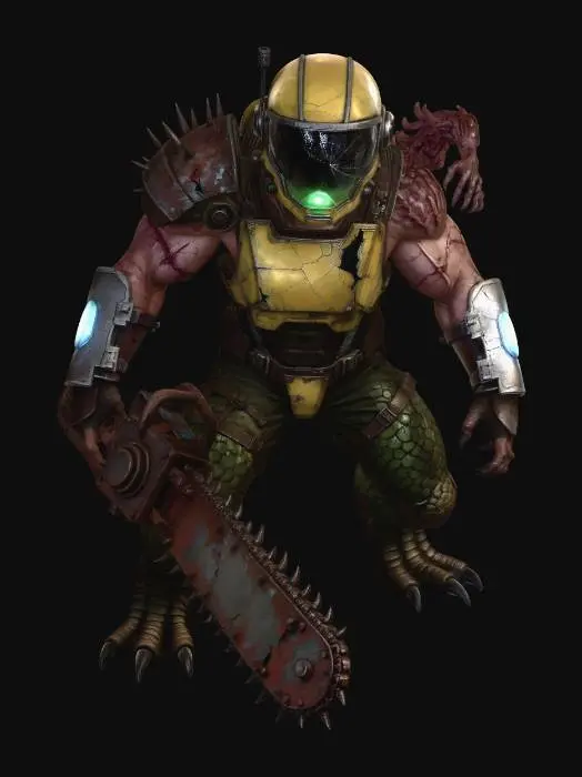 3D model for Rustjaw Warlord