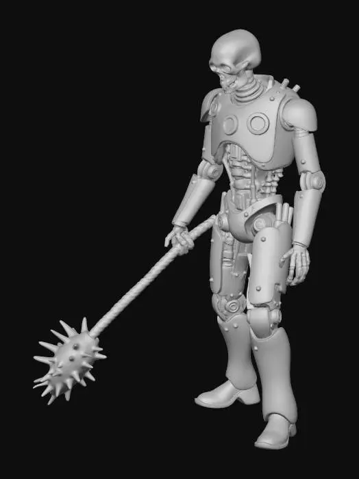 3D model for Rustbone Sentinel