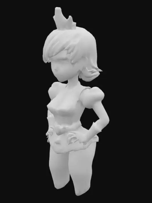 3D model for Knightly Princess