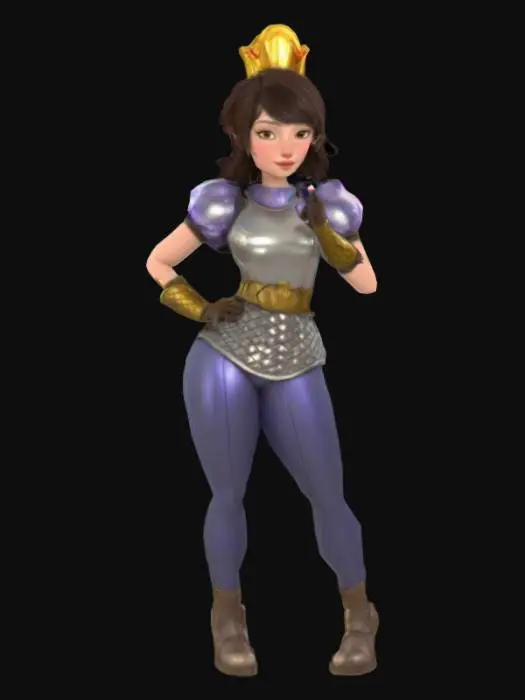 3D model for Queen's Secret