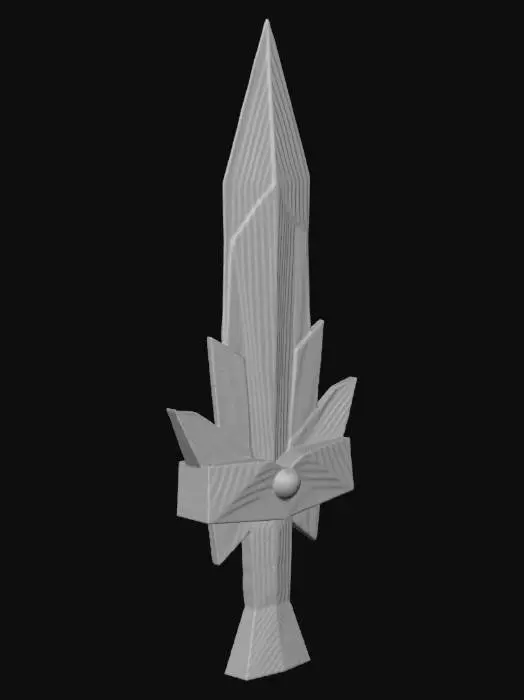3D model for Geometric Sword Art