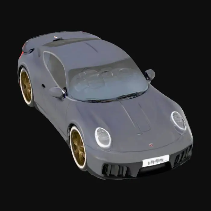 3D model for Porsche 911 on Sunset Drive