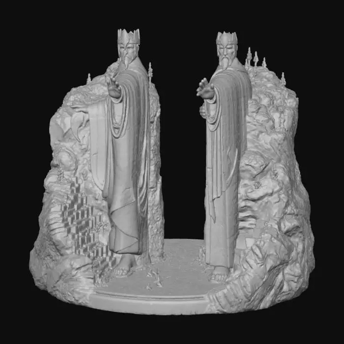 3D model for LOTR Statues