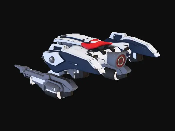 3D model for Mecha Sentinel