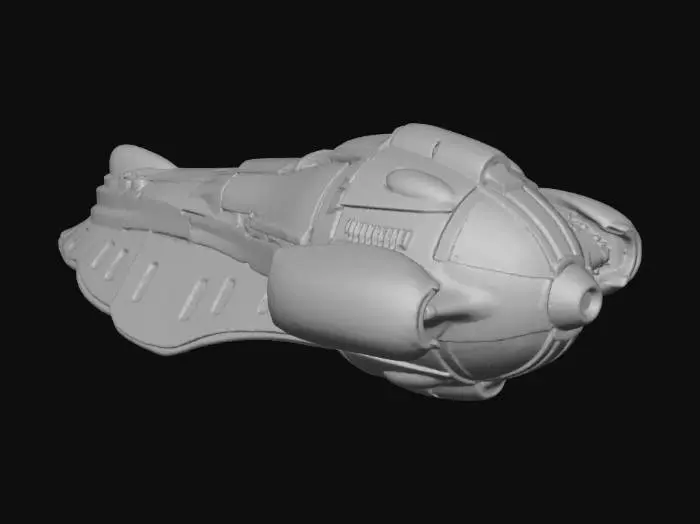 3D model for Starship Odyssey