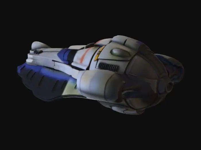 3D model for Starship Odyssey