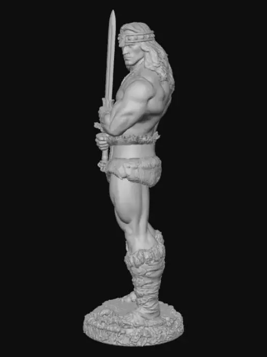 3D model for Warrior of the Wild