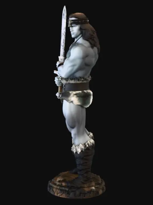 3D model for Warrior of the Wild