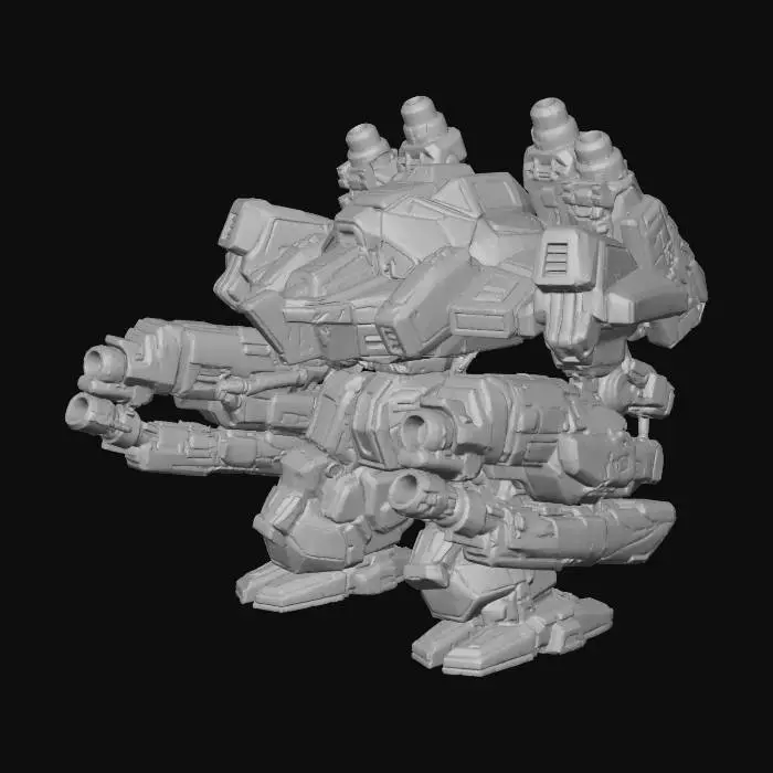 3D model for Siege Mech Sentinel
