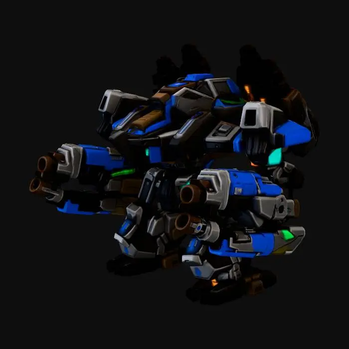 3D model for Siege Mech Sentinel
