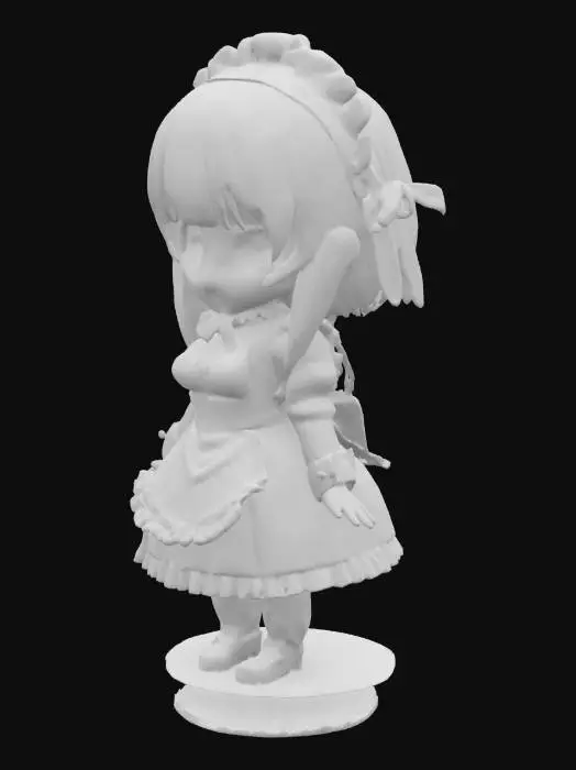 3D model for Maid Figurine