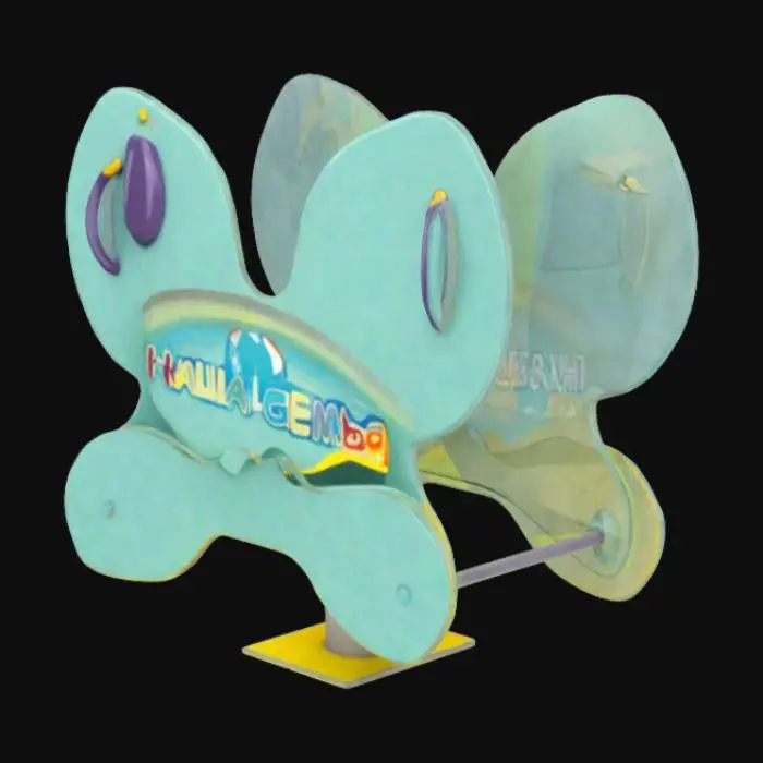 3D model for Butterfly Spring Rider