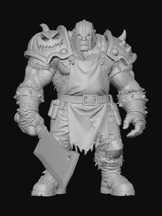 3D model for Pumpkin Slayer, #Halloween2025#