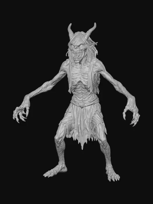3D model for Nightmare Warden
