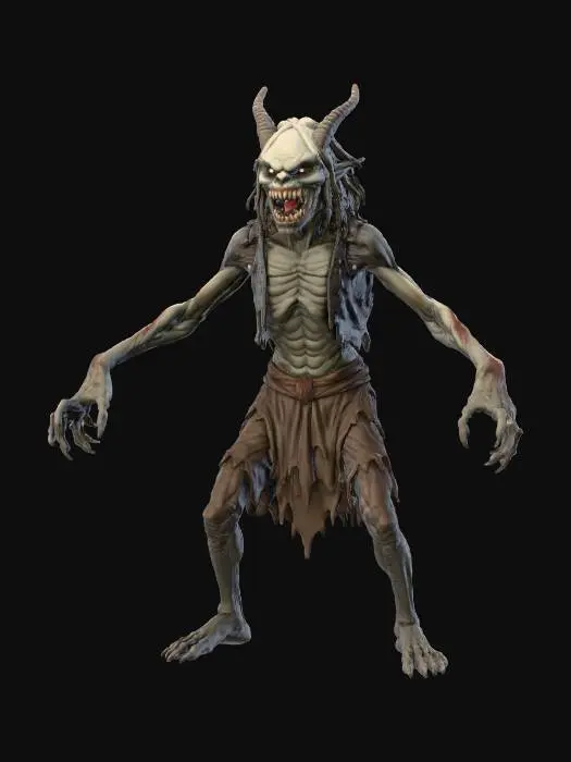 3D model for Nightmare Warden