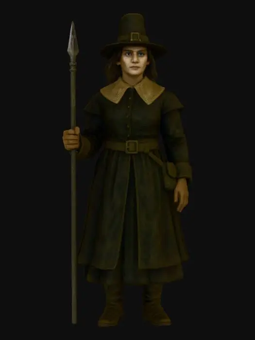 3D model for Pilgrim Watcher, #Thanksgiving#