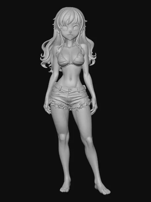 3D model for Beach Breeze Anime, #Thanksgiving#