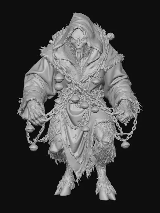3D model for Krampus Unchained, #Christmas2025#