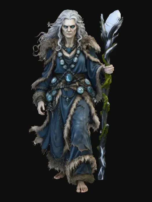 3D model for Cailleach Bheur, #Christmas2025#