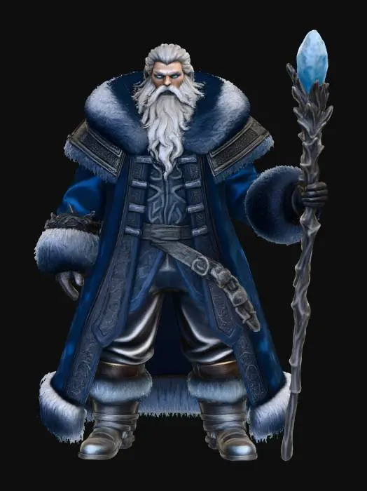 3D model for Ded Moroz, #Christmas2025#