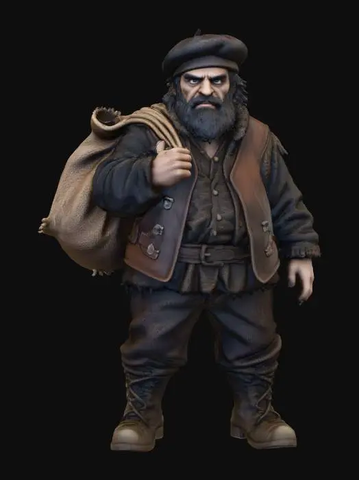 3D model for Olentzero, #Christmas2025#