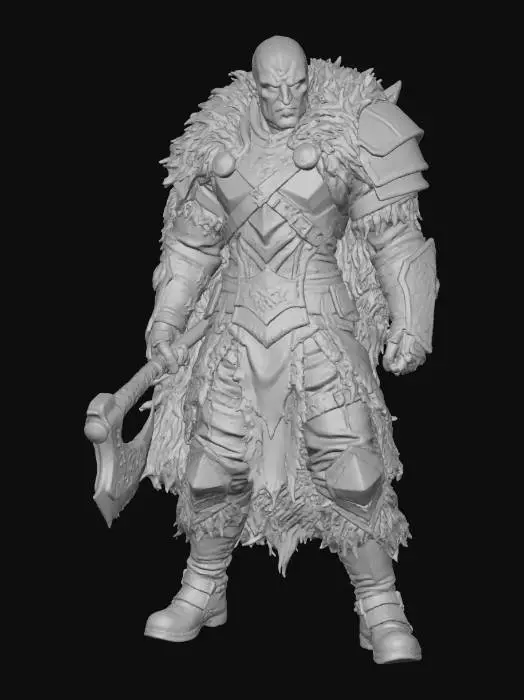 3D model for Wild Hunt Warrior, #Christmas2025#
