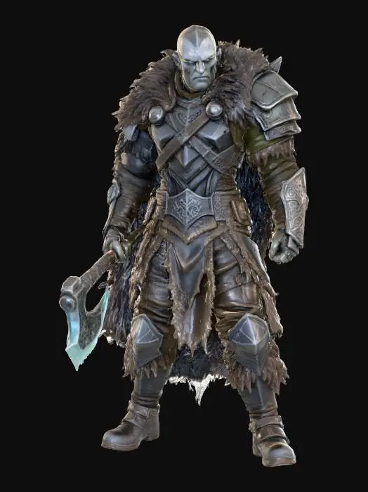 3D model for Wild Hunt Warrior, #Christmas2025#