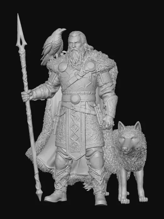 3D model for Odin's Wild Hunt, #Christmas2025#