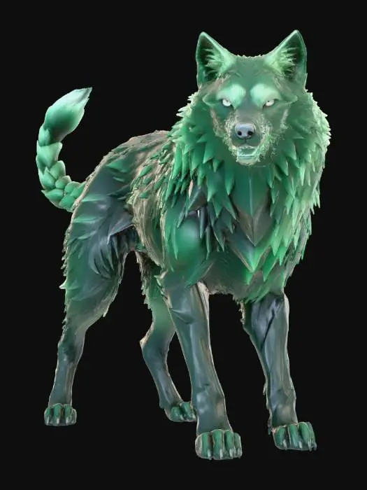 3D model for Cù Sìth, #Christmas2025#