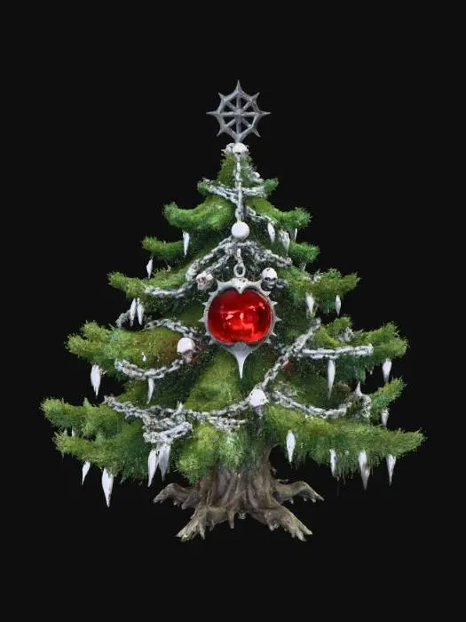 3D model for Gothic Yule Tree, #Christmas2025#