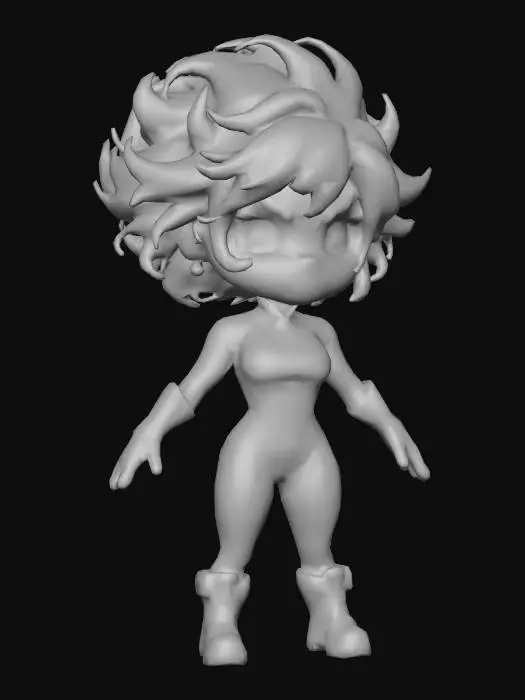 3D model for Pixie Warrior