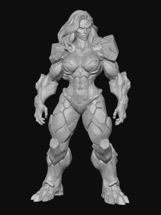 3D model for Volcanic Fury