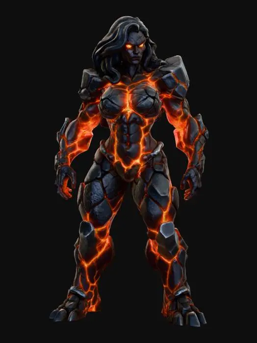 3D model for Volcanic Fury