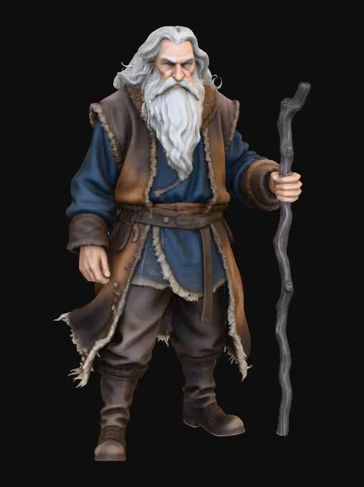 3D model for Väinämöinen