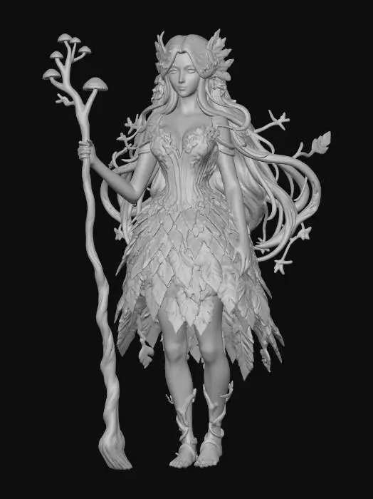 3D model for Mielikki