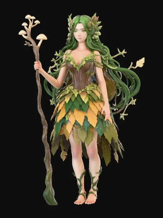 3D model for Mielikki