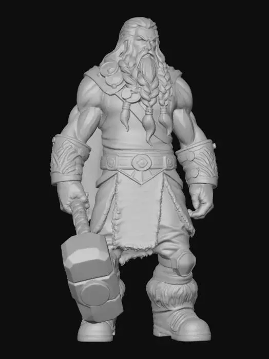 3D model for Ukko Ylijumala