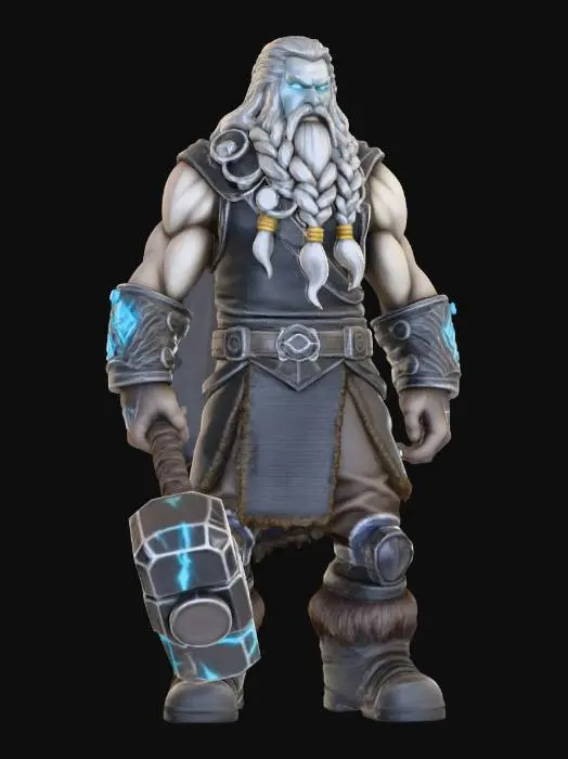 3D model for Ukko Ylijumala