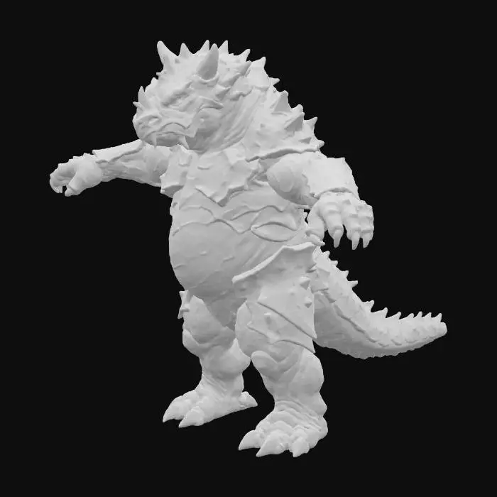 3D model for Iron Beast