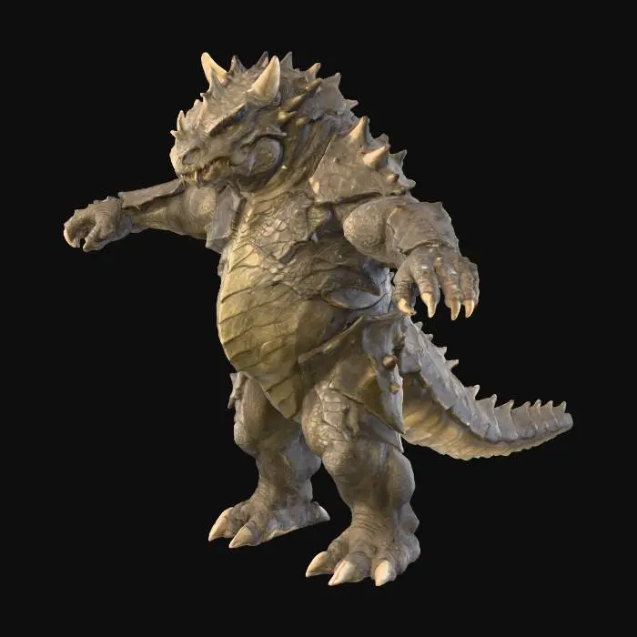 3D model for Iron Beast