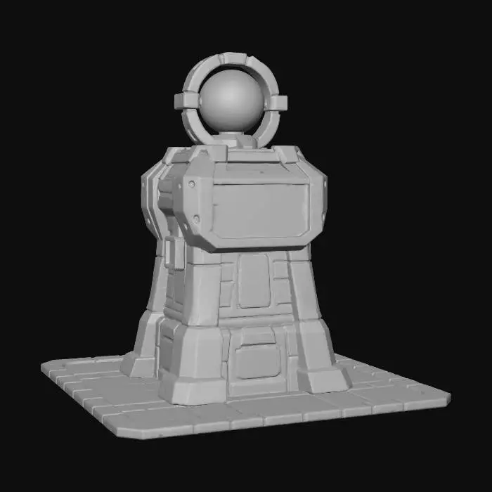 3D model for Detector Tower