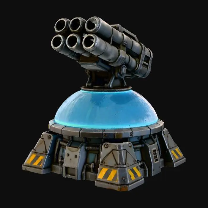 3D model for Sentinel Launcher
