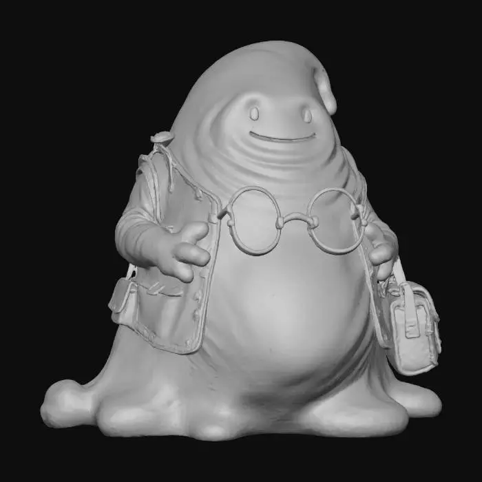 3D model for Blob Scholar