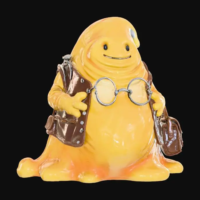3D model for Blob Scholar