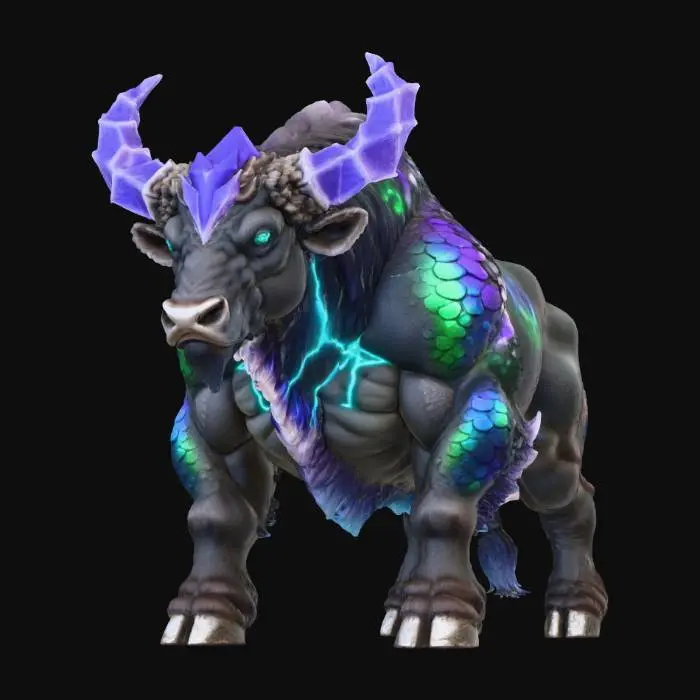 3D model for Legendary Thunderhorn