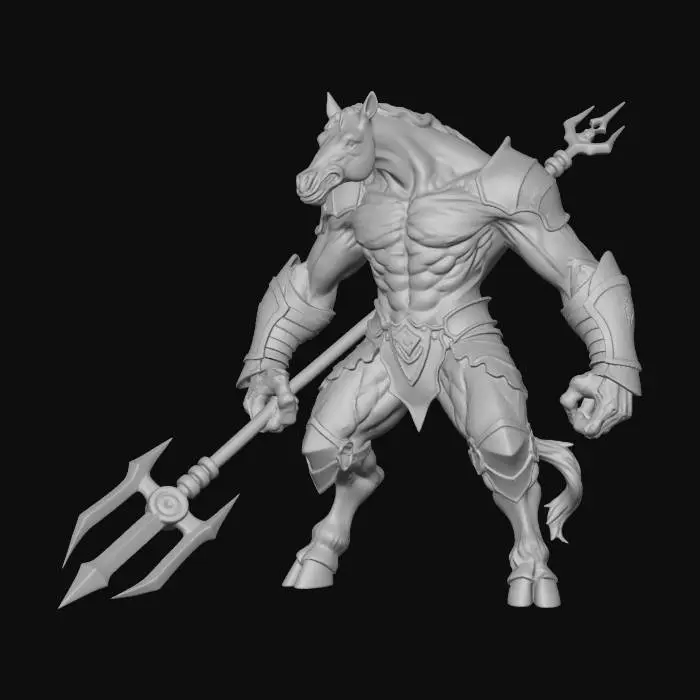 3D model for Centaur Guardian