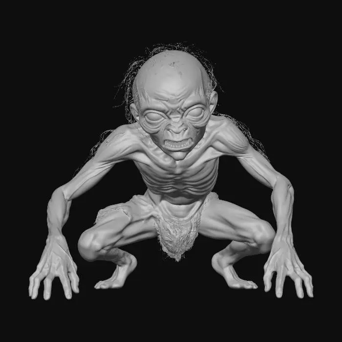 3D model for Cave Dweller