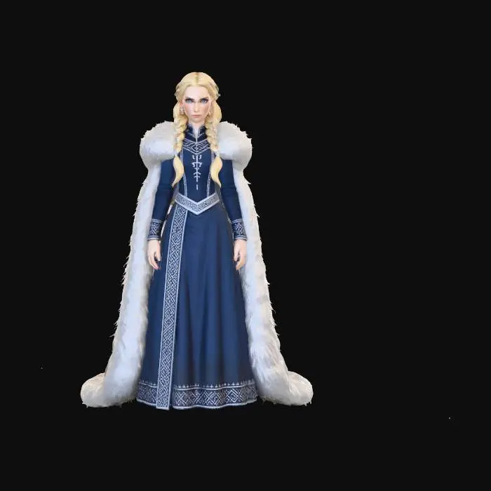 3D model for The Maiden of Pohjola