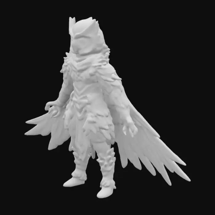 3D model for Guardian of the Owls