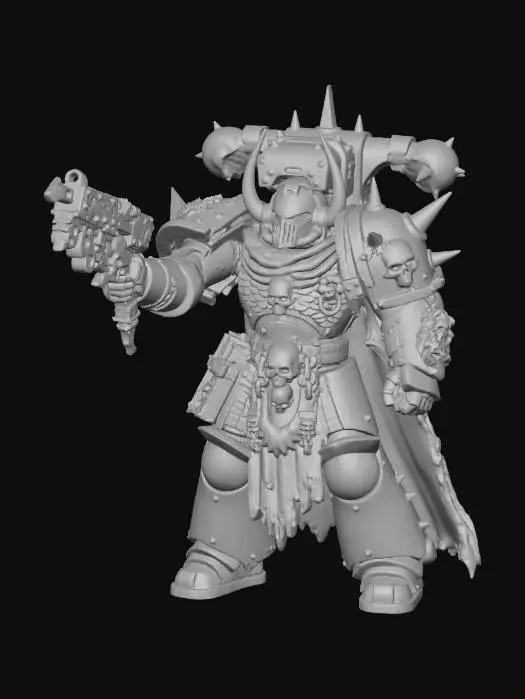 3D model for Warrior of the Void